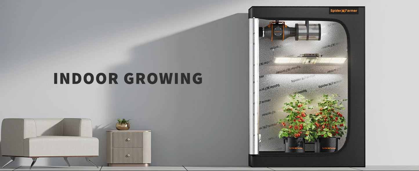 Spider Farmer Grow Tent - 70x70x160CM