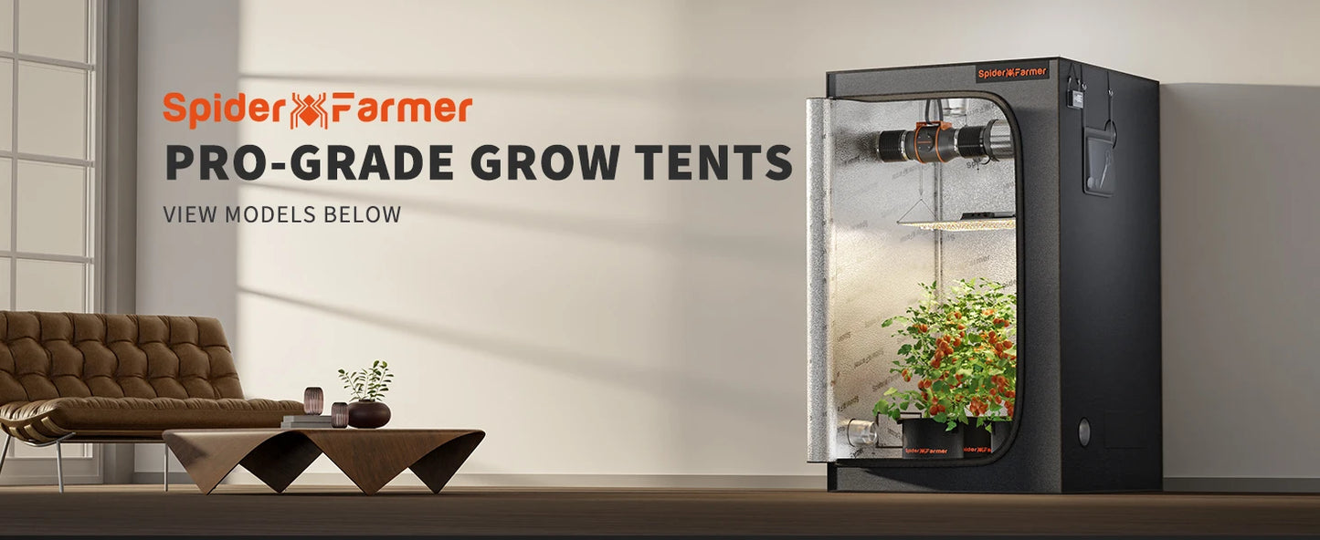Spider Farmer Grow Tent - 70x70x160CM