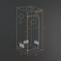 Spider Farmer Grow Tent - 70x70x160CM