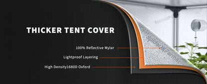 Spider Farmer Grow Tent - 120x120x200CM