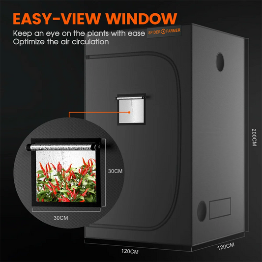 Spider Farmer Grow Tent - 120x120x200CM